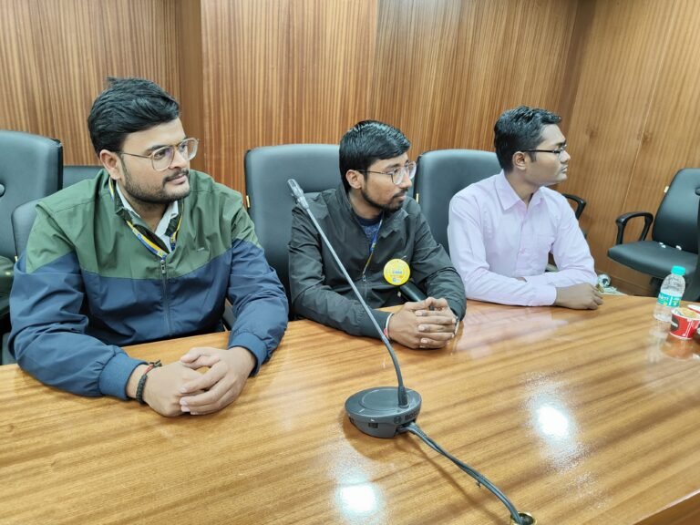 At monthly planning meeting